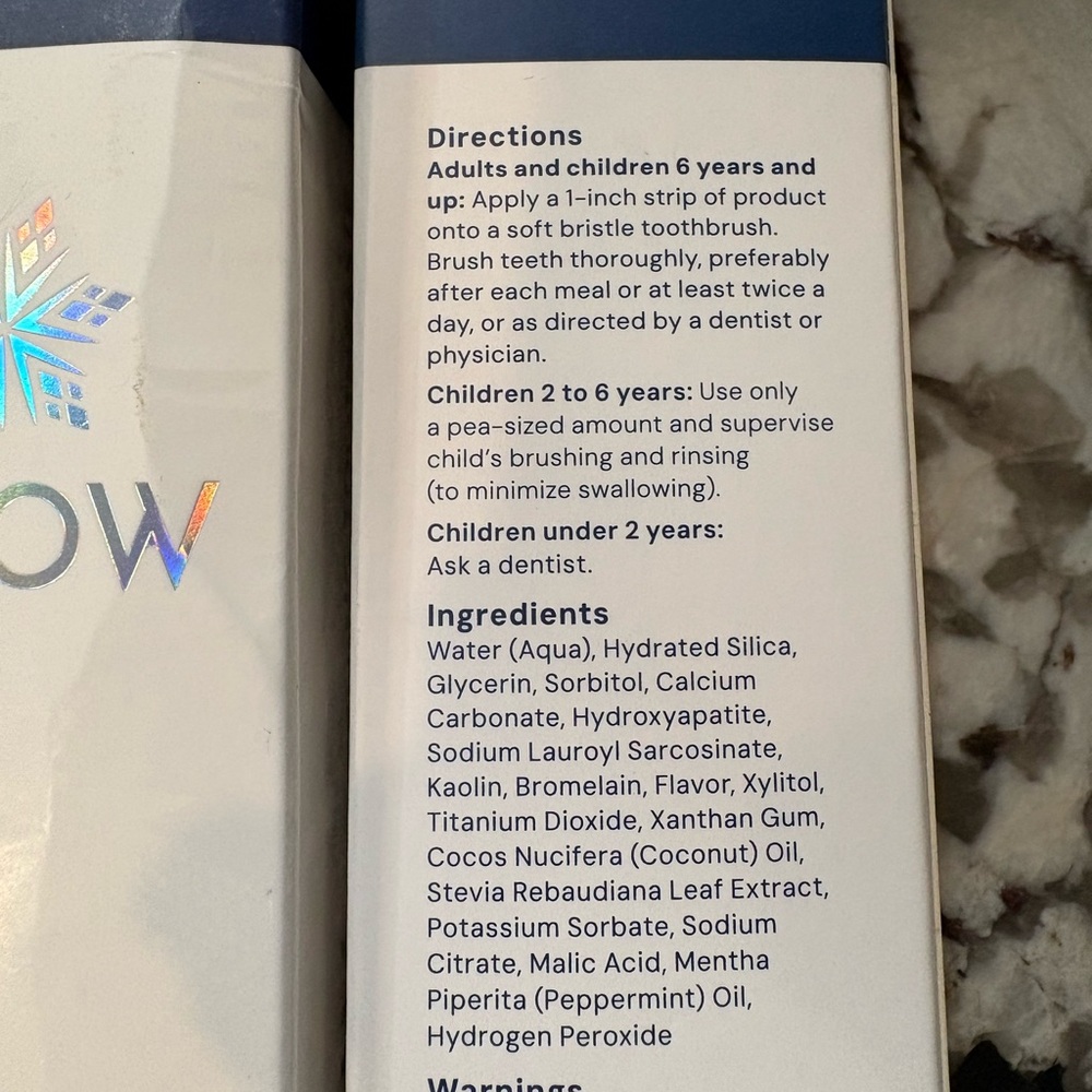 Set/2 Snow Whitening Toothpaste - Picture 3 of 4